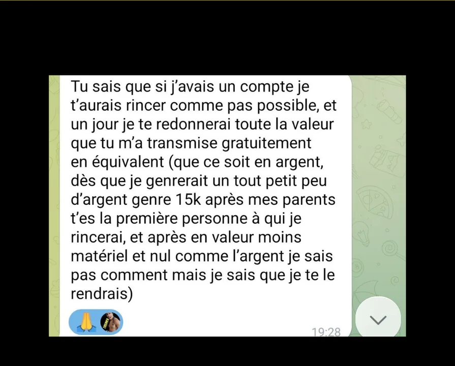 Retour d'un membre TRIUMFA