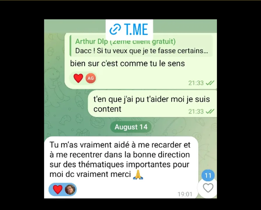 Retour d'un membre TRIUMFA