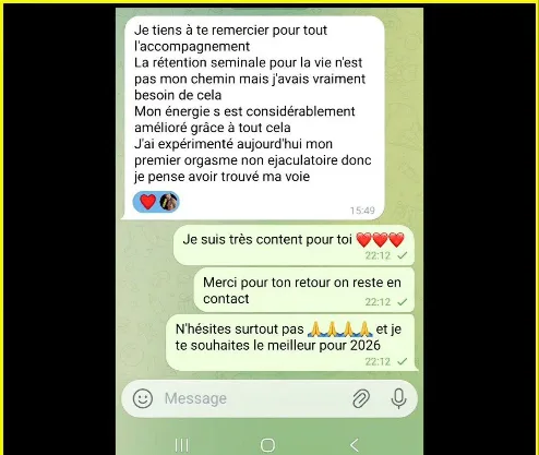 Retour d'un membre TRIUMFA