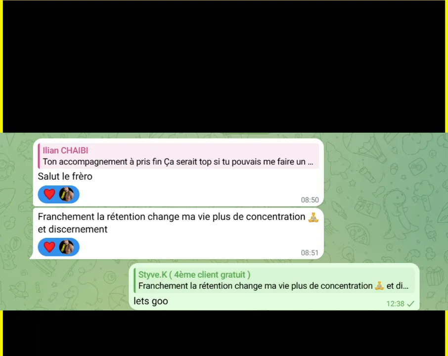 Retour d'un membre TRIUMFA